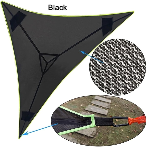 Giant Aerial Camping Hammock, Multi Person Portable Hammock 3 Poi
