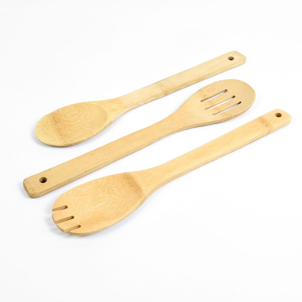 5-delade träredskap för matlagning, köksredskap för nonstick-panna, set A