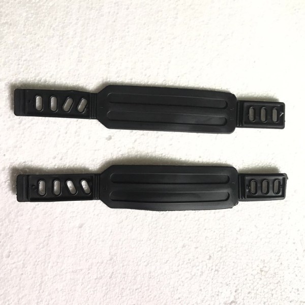 Exercise Bike Pedal Straps, 1 Pair Rubber Pedal Straps, Universal