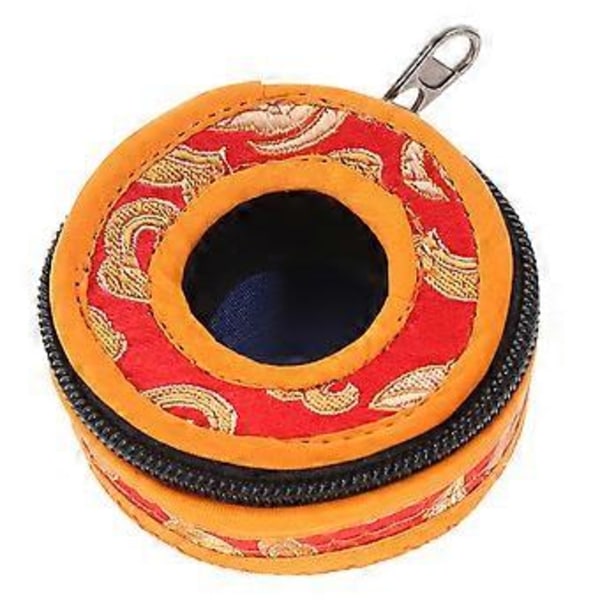 Förvaringshållare för meditationsklocka Tibetansk klockförvaringslåda för tempelbuddha