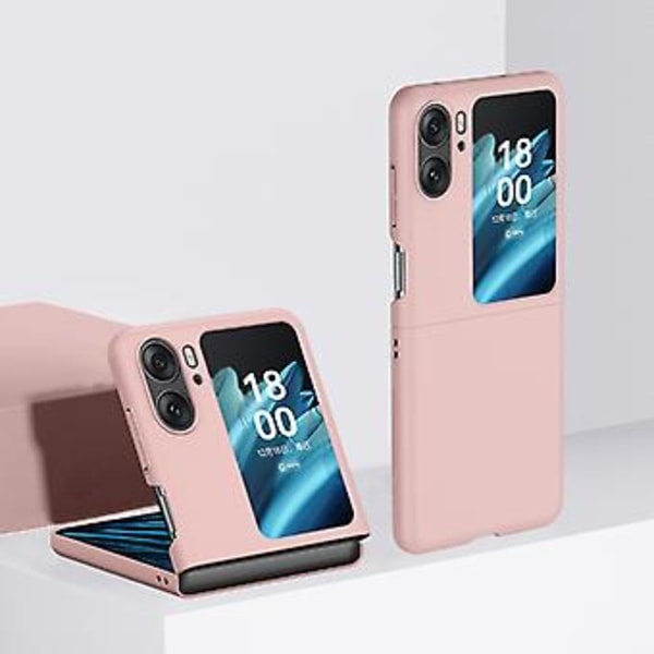 Hudfølelse Telefoncover til OPPO Find N2 Flip Pink