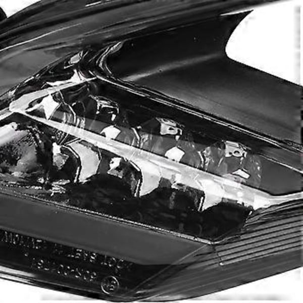 LED Motorsykkel Baklys ABS Høy Lysstyrke Blinklys Bremselys Erstatning for DUCATI 899 959 Panigale - Røykfarget