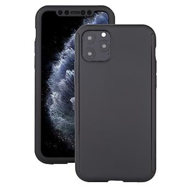 PC-kotelo karkaistulla lasikalvolla iPhone 12 / 12 Pro -puhelimelle