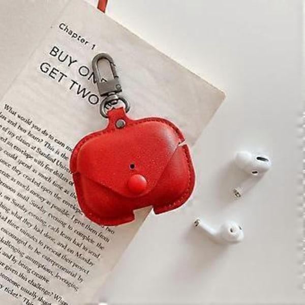 Lyxigt PU-läderfodral med spänne för Apple Trådlösa Hörlurar AirPods 3 Mjukt Läder Ear Hooks  1