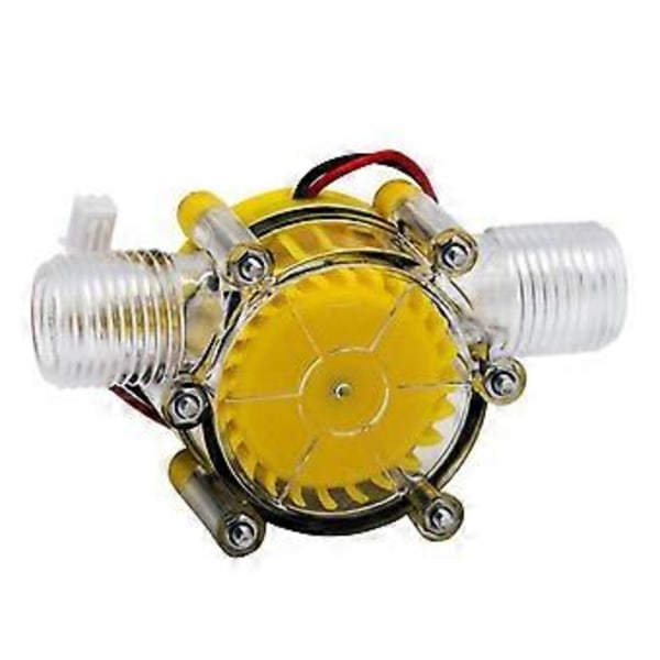 10W Vattenflödespump Mini Hydro Generator Turbin Flöde Hydraulisk Konvertering