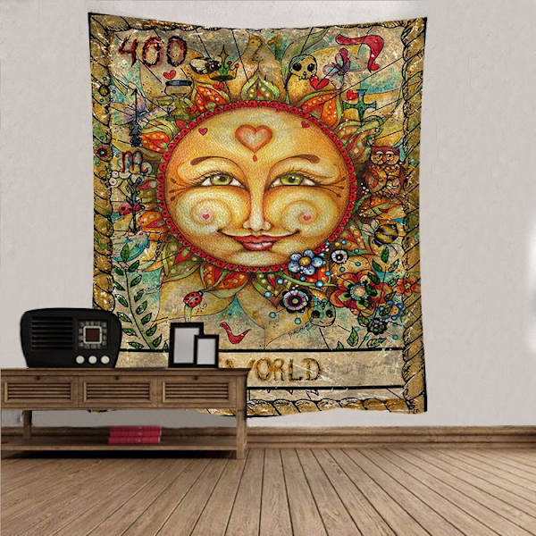 1 st 200X150CM Gobeläng Bakgrundstyg Gobeläng Vägg Hängande Dek