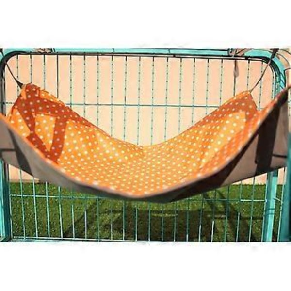 Vattentät katthängmatta sovbädd hängande dyna matta för husdjurstillbehör (Orange 53*36cm)