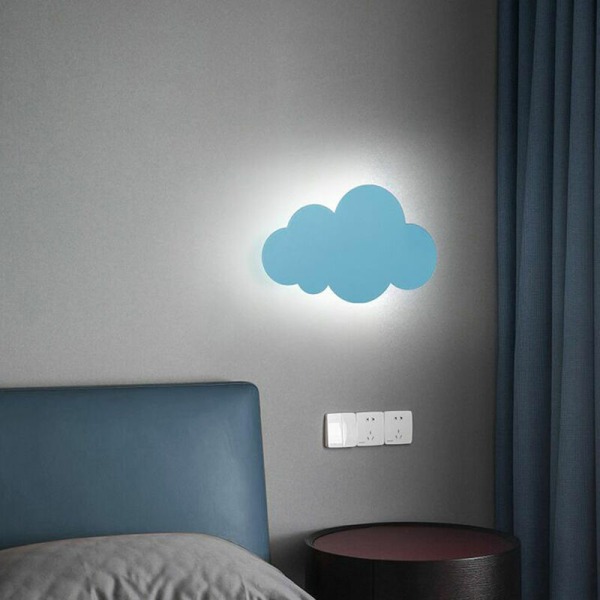 Wall Light Cloud Light Indoor Modern Wall Sconce Acrylic Shade wi