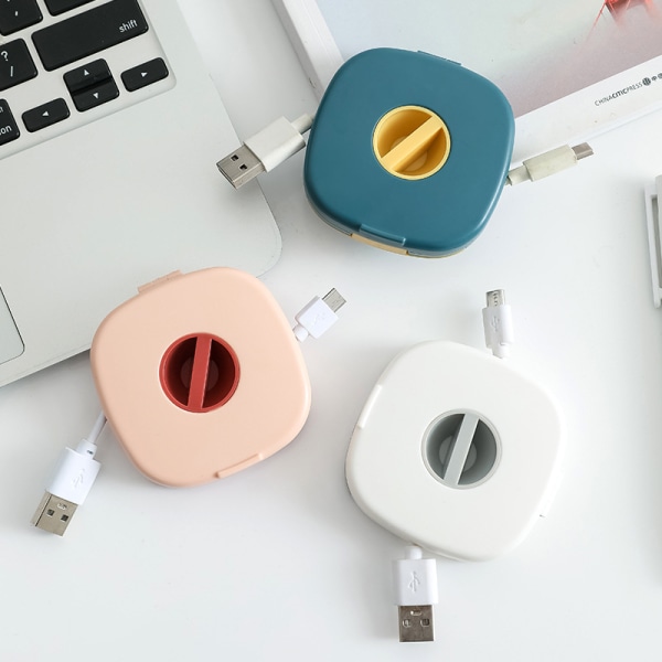 3 kpl USB-kaapelikäämiä laajennettava laturijohdon pidike tyhjä Ph