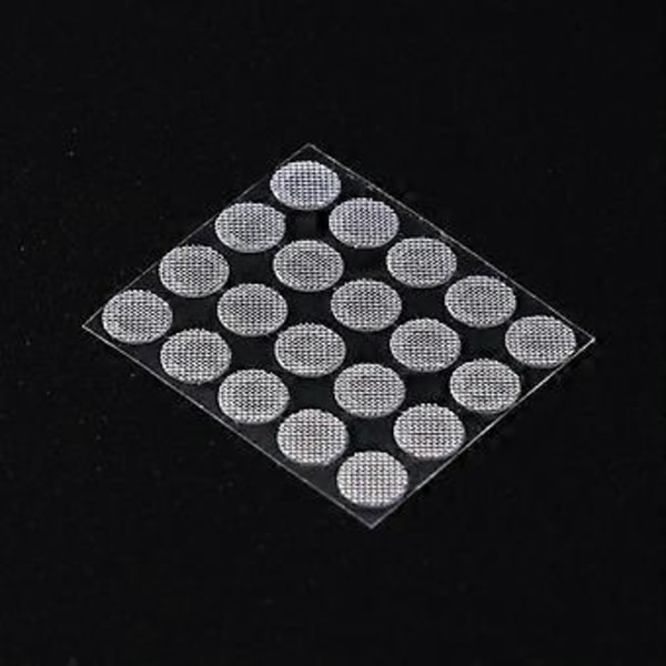 Hörlurar Fodral Stål Mesh Anti-Damm Dammtät Öronkudde Öronmuff Skydd Snabb och Enkel Installation Netbar Internet för Headp 4mm 4mm