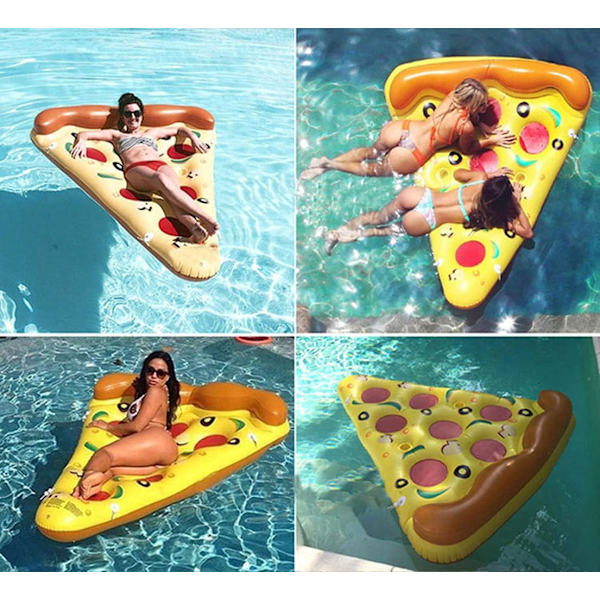 TEARS Jättimäinen Ilmatäytteinen Uima-allas Kelluke (F-Pizza)