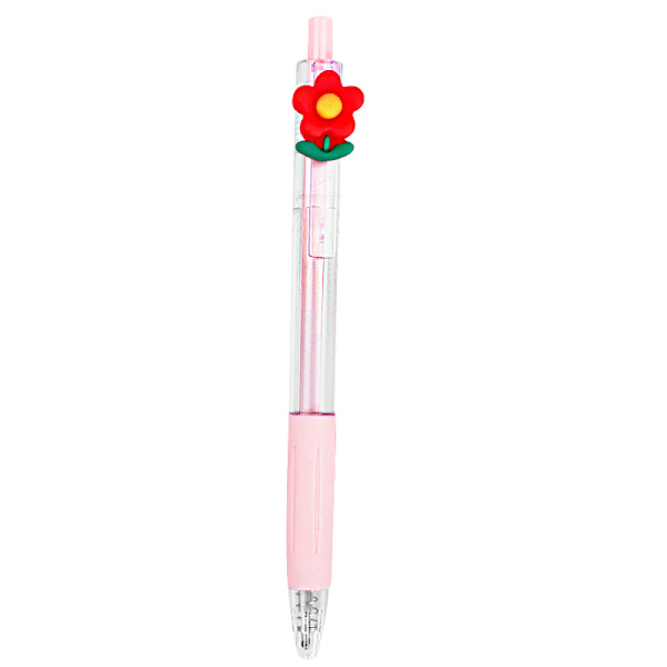 Mekanisk penna, 0,5 cm, ergonomiskt silikonskaft, rosa