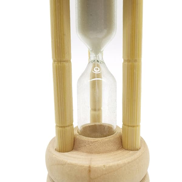 Bambus Sandtimer Födelsedagspresent Ornament Tre Minuter Sandtimer