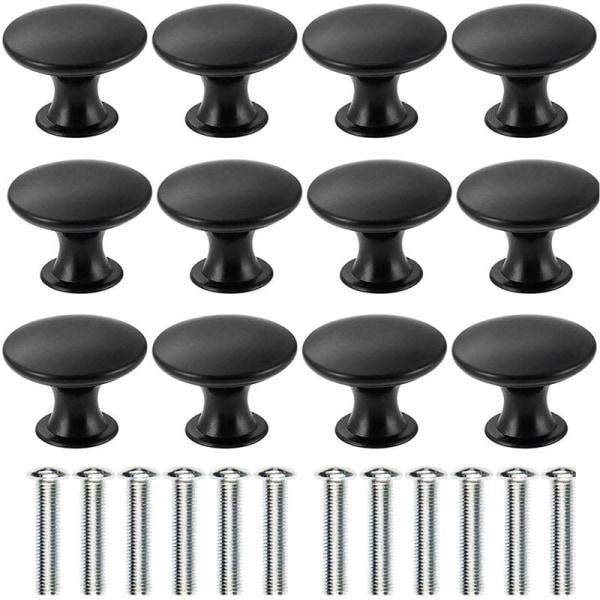 12x Vintage Skuffeskuer 30mm Køkken Skab Trækker til Kommode