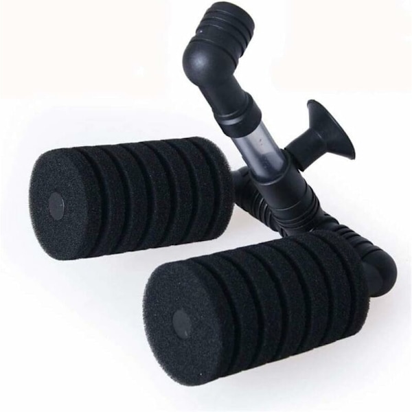 Akvariefilter, luftpumpesvampeskrubber dobbelthode biokjemisk
