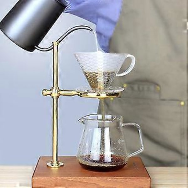 1 st Handbryggt Kaffefilter Dropp Kaffefilter Kopp Avsmalnande Klar Tratt