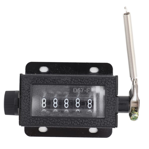 D67-F 5-sifret mekanisk speedometer, 5-sifret håndtrekk tachometer