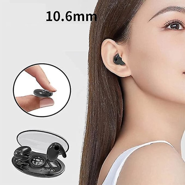 Invisible Sleep Wireless Headphone Ipx5 vanntett..