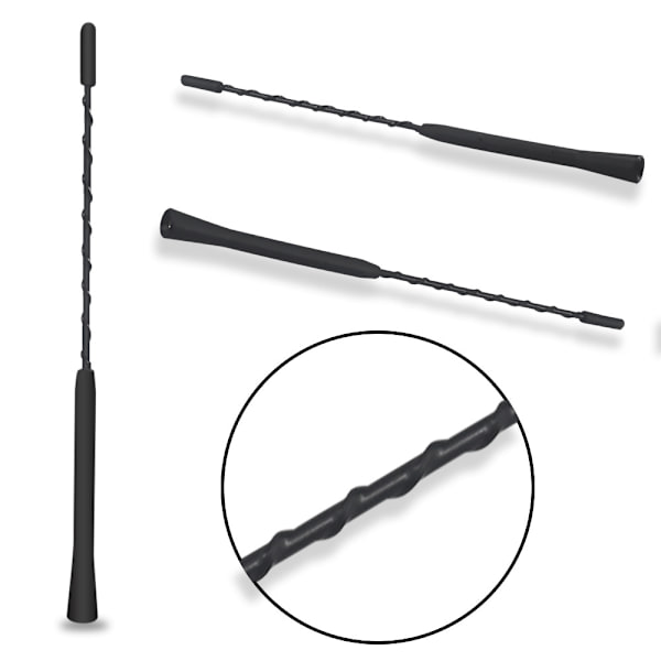 Bilantenne Bilradio Tagantenne 23cm Universal Udskiftning Aut