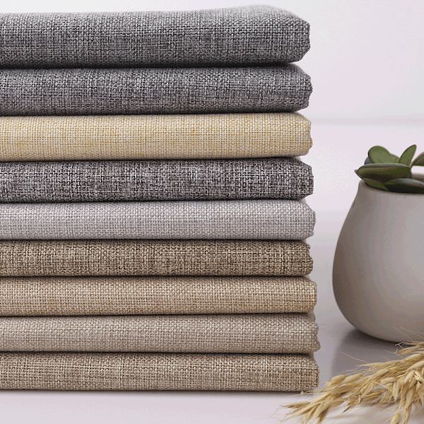 Beige, 2 Mx1.48 M Bordløber Burlap Båndrulle Jute Bryllup