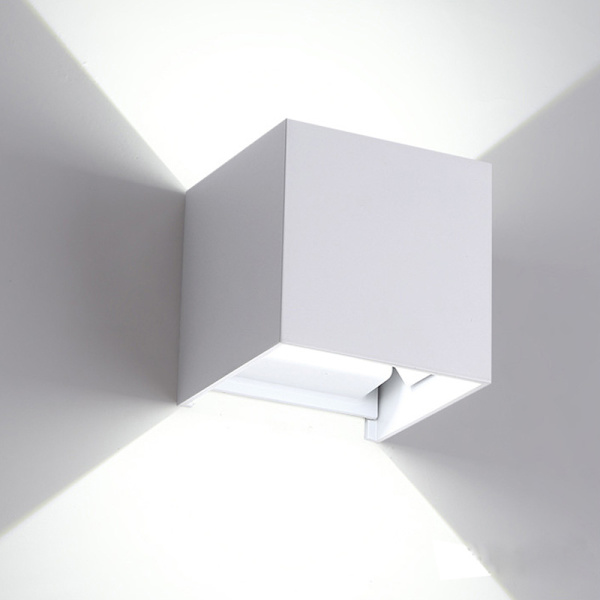 2 stk. indendørs/udendørs væglampe, 12W LED udendørs væglampe 300