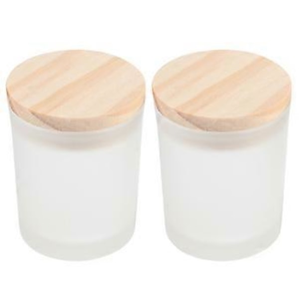 2 st DIY Doftljuskoppar Tomma Ljuskoppar Enkla DIY Ljusbehållare