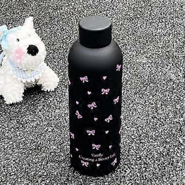 500ML Rostfri Vakuummugg Modern Läcksäker Sport Vandring Kaffemugg Lämplig för Hemma Arbete Skola B