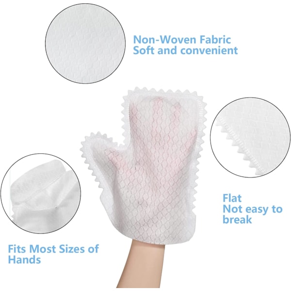 10 stk. Lazy Rag Handsker Rengøring Non-woven Anti-statisk Tastatur Cle