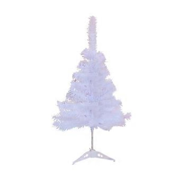 30cm Vit Liten Julgransset Mini Julgransdekoration Bordsfönsterdisplay Juldekorationsmaterial