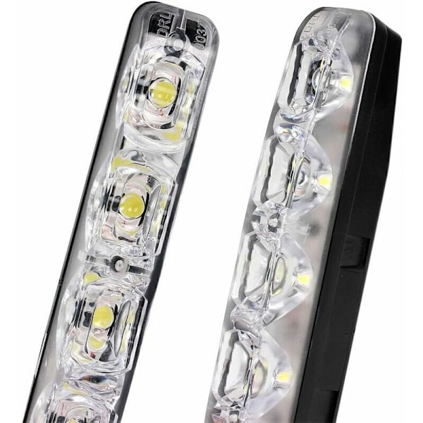 2 stk. 6 LED-kørelys til biler