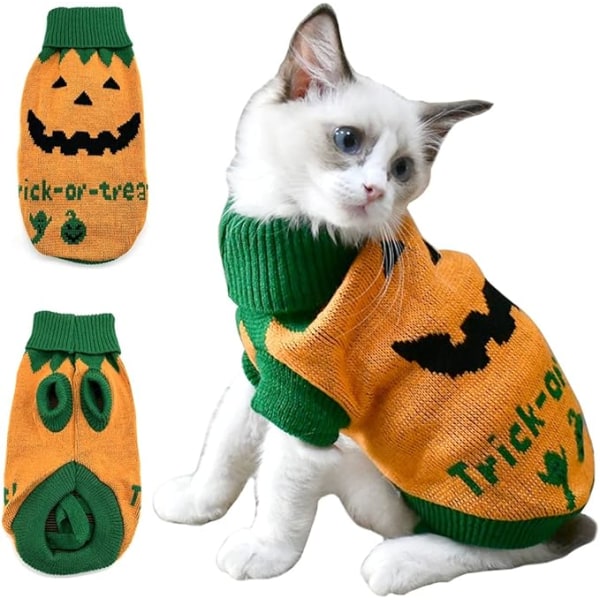Pet Puppy Dog Halloween villapaita Kissa Pumpkin Neuleet Vaatteet kustannukset