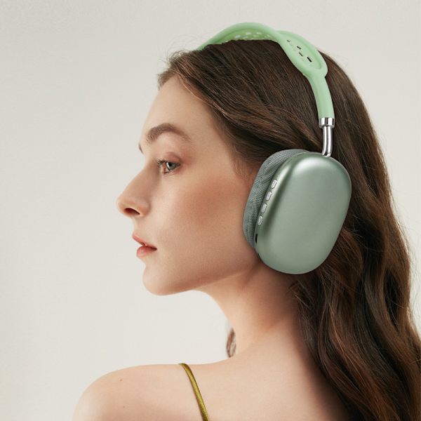 Trådløst Bluetooth-headset, sort, 1 stk. mikrofon med mikrofon, 50 timer