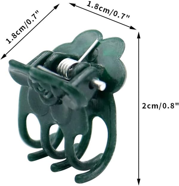 G2 plus 100 stk. Orkide Stængel Støtte Clips Orkide Podnings Clips P