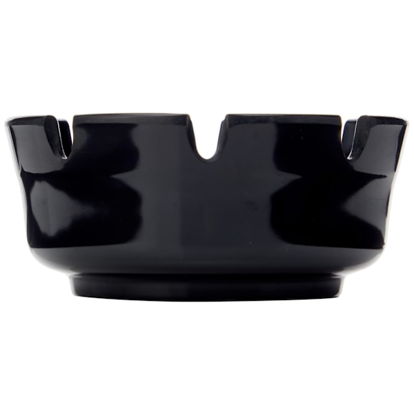 Askopp Kvadrat - Rund Plast - Svart, 10 * 4.5CM