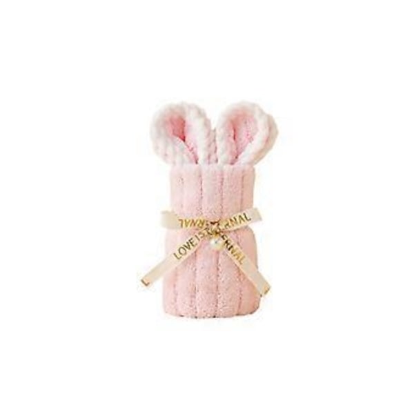 Liten Håndholdt Gave Barnehåndkle Pink