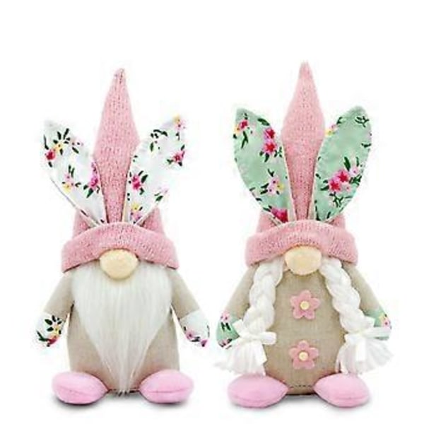 Påsk Tomte Docka, Svensk Kanin Tomte Ansiktslös Älv Dvärg Mjukt Gosedjur Påskgåva