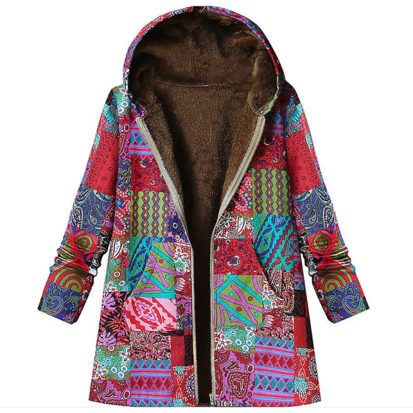 Patch Work Jacket Colourful Hippy Pixie Psytrance Festival Unisex Bohemia Coat.2XL.