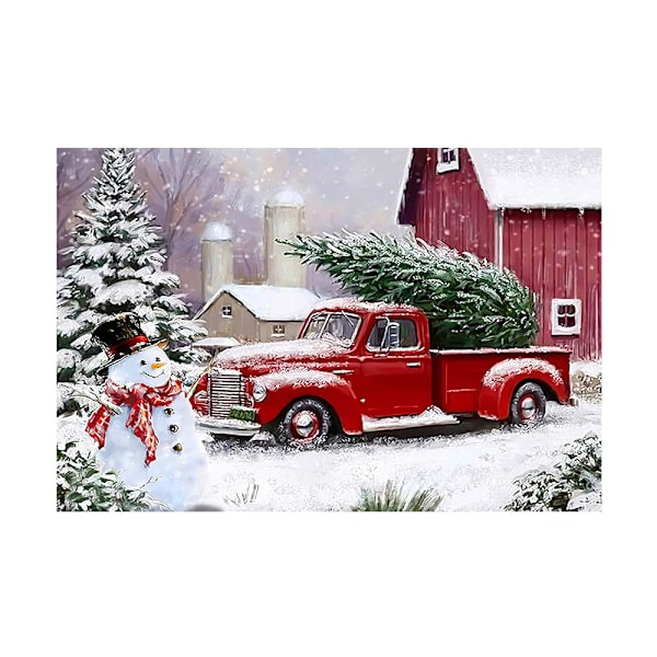 Julstämning, snölandskap, julgransdekoration, ca