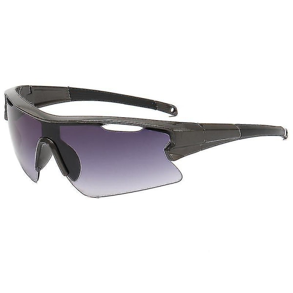 Sunglasses Outdoor Sports Cycling Running Men And Women.grey frame double grey.