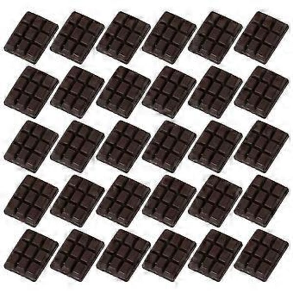 30 stk. Simulerte Miniatyr Sjokolader Små Mat DIY Sjokolade Ornamenter