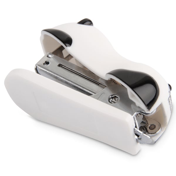 Panda Mini skrivbordsstapler handstapler kontor hemstapler