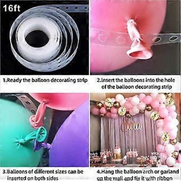 Dekorationsset för Frieri Party Ballonger