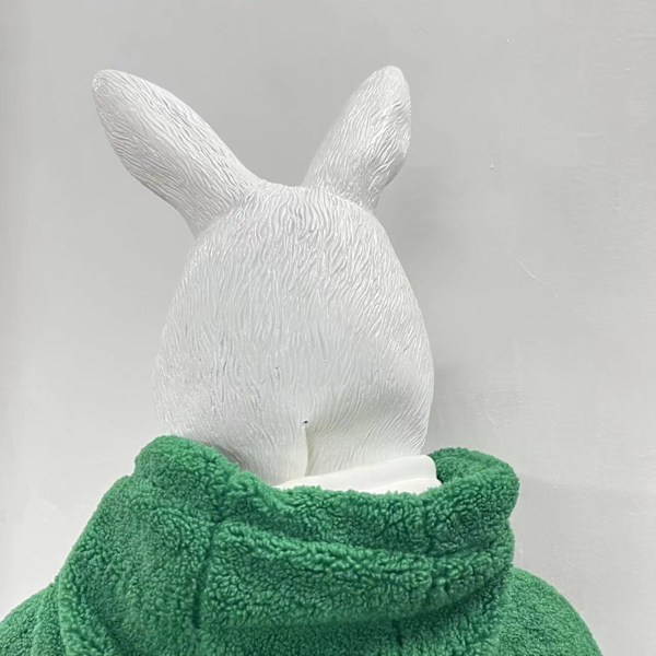Realsitisk Latex Kaninmaske til Hele Hovedet til Halloween Karneval