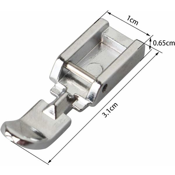 Sy maskine clip-on lynlås trykfod，CY154