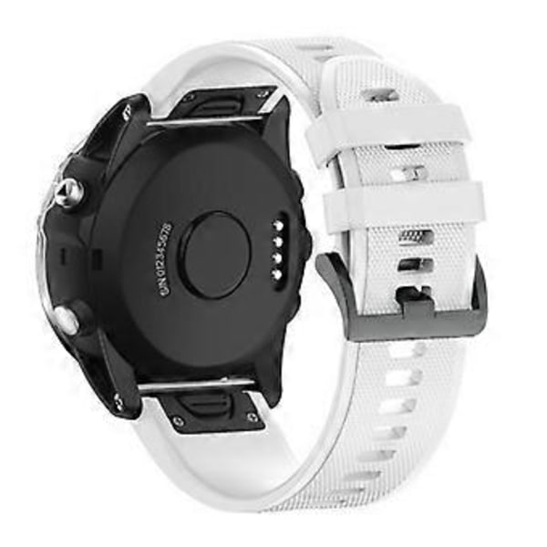 26 22 20mm Urrem Til Garmin Fenix 5 5X Plus 3HR Silikone Rem Fenix5 Ur Hurtig