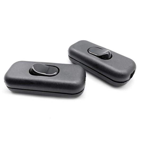 2 stk. Bi-Pole Inter Rocker Switch 6A 250V Rocker Switch Dimmer/Swi