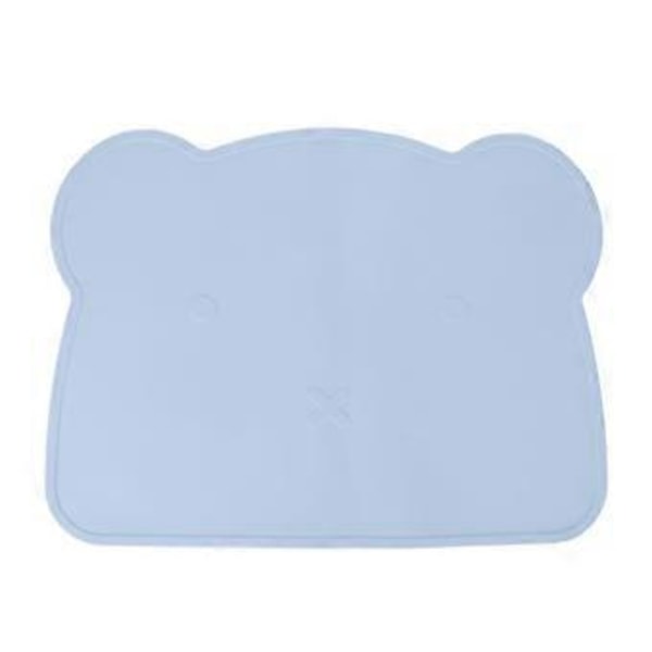 Silikon Placemat Tjock Värmeisolering Halkfri Mjuk Elastisk Silikon Björn Placemat för Hem Hotell Restaurang