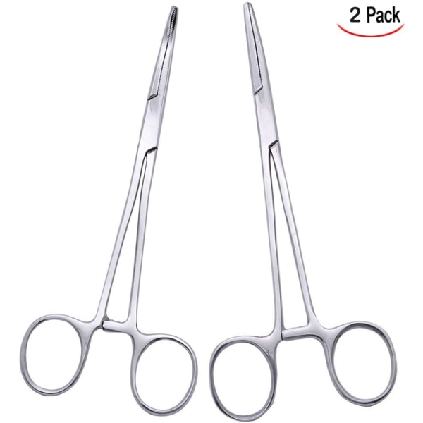 Clamp Pliers, 2 Pcs Ear Canal Ears Exclusive Tweezers (Straight