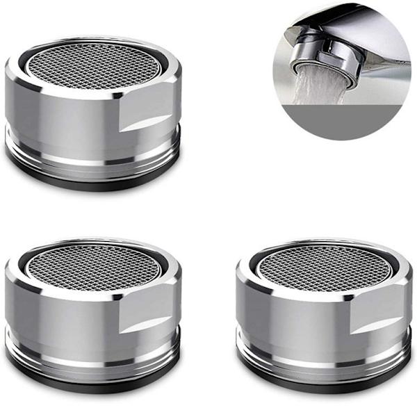 23,5 mm hanmunstycke, set med 3 vattenbesparande kranluftare med Sta