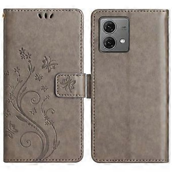 För Motorola Moto G85 5G/S50 Neo 5G Fodral PU Läder Plånboksfodral med Rem Style F